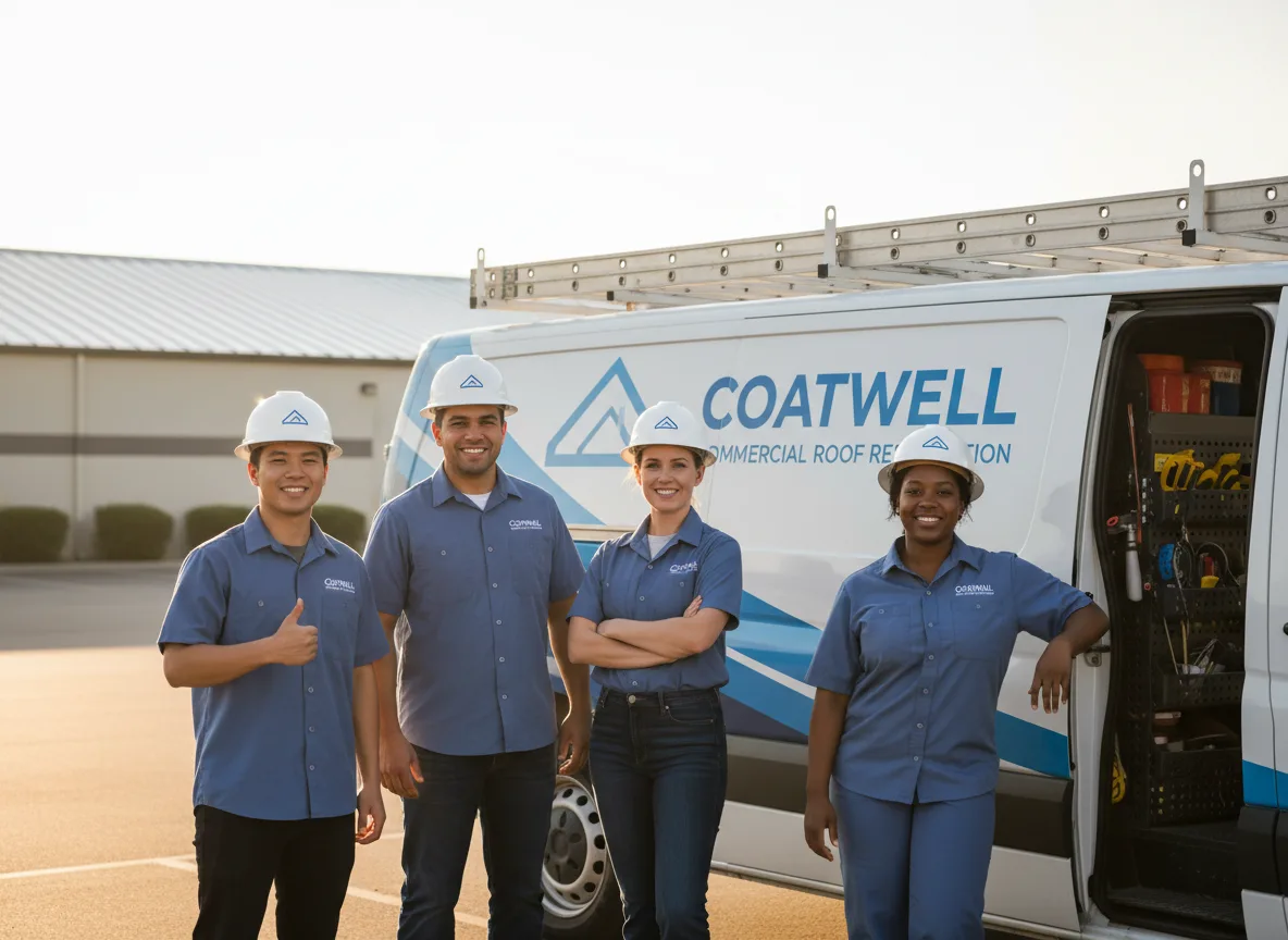 Commercial roof coating company in Warrenville, IL